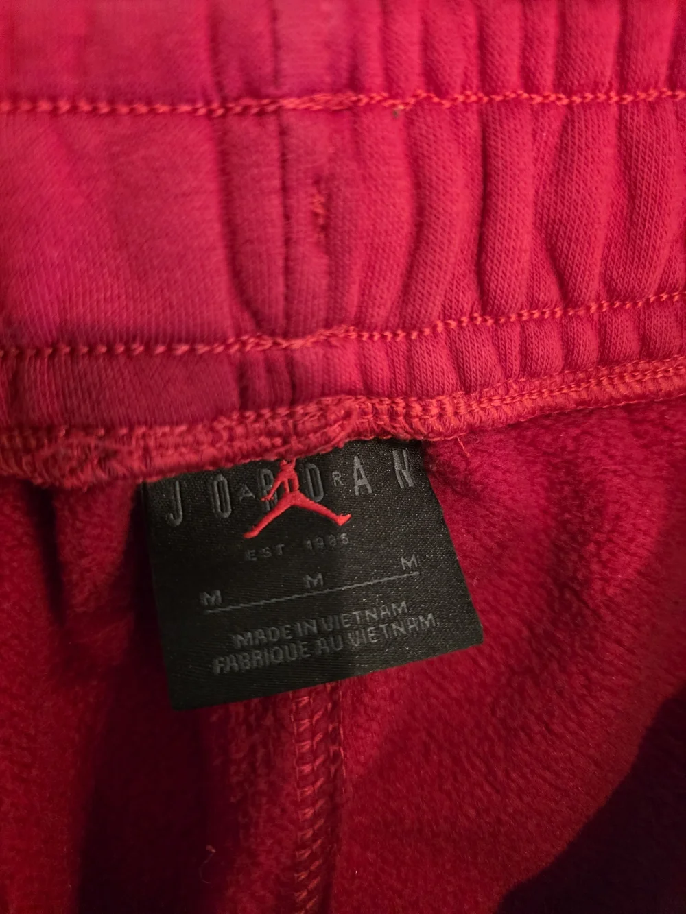 Air Jordan Jumpman Men’s Sweatsuit Size(LG)Red  Sweatshirt & Size (M)Sweatpants